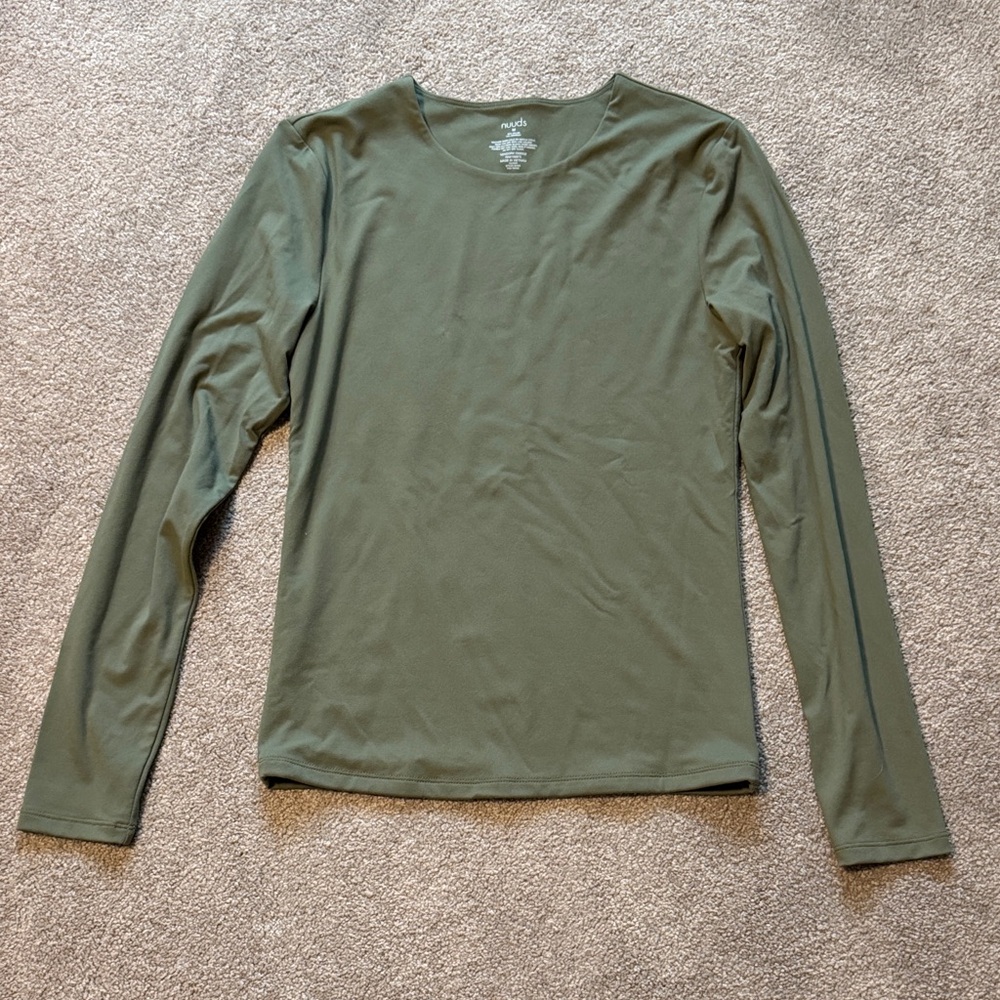 nuuds Forest Green Long Sleeve